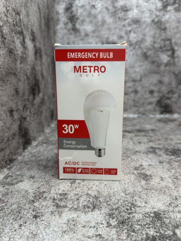 لامپ اضطراری شارژی METRO GOLF ظرفیت 30 وات مهتابی